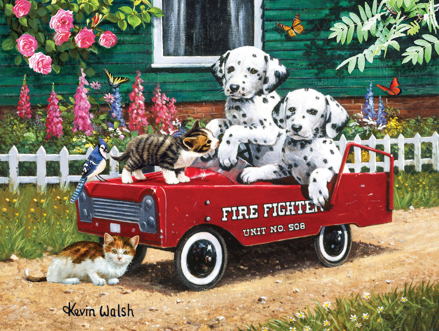 Fireman's Friends - 1000 Piece Jigsaw Puzzle