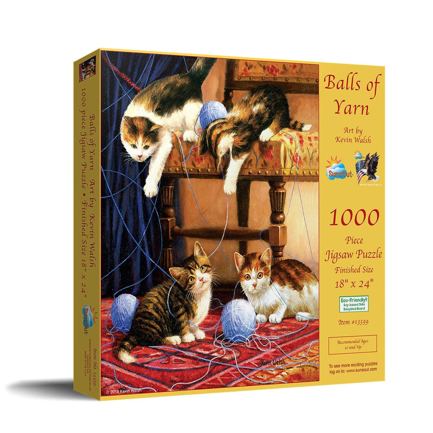 Balls of Yarn - 500 Piece Jigsaw Puzzle