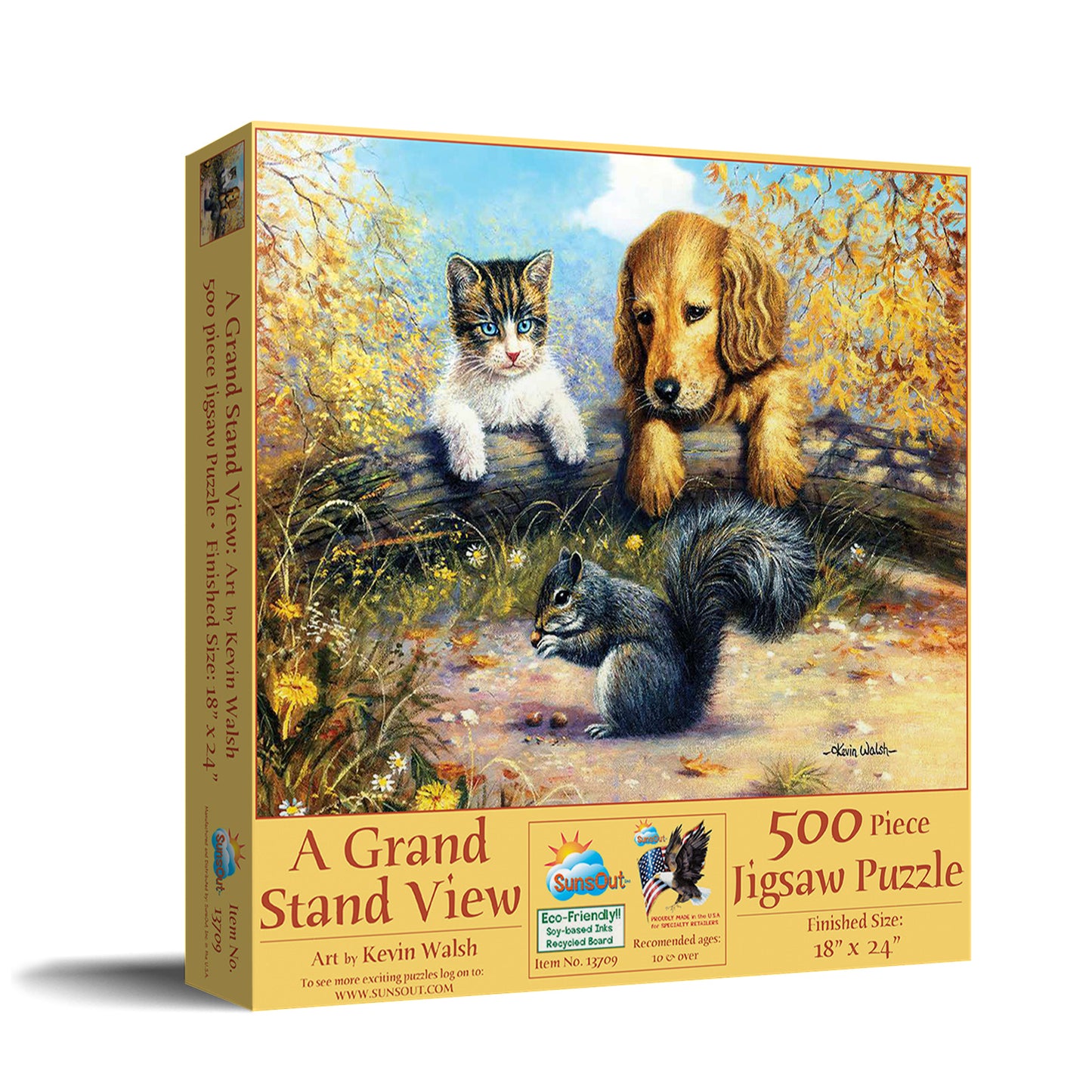 A Grand Stand View - 500 Piece Jigsaw Puzzle