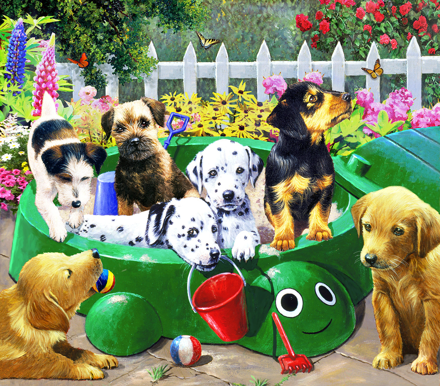 Puppy Nursery - 300 Piece Jigsaw Puzzle