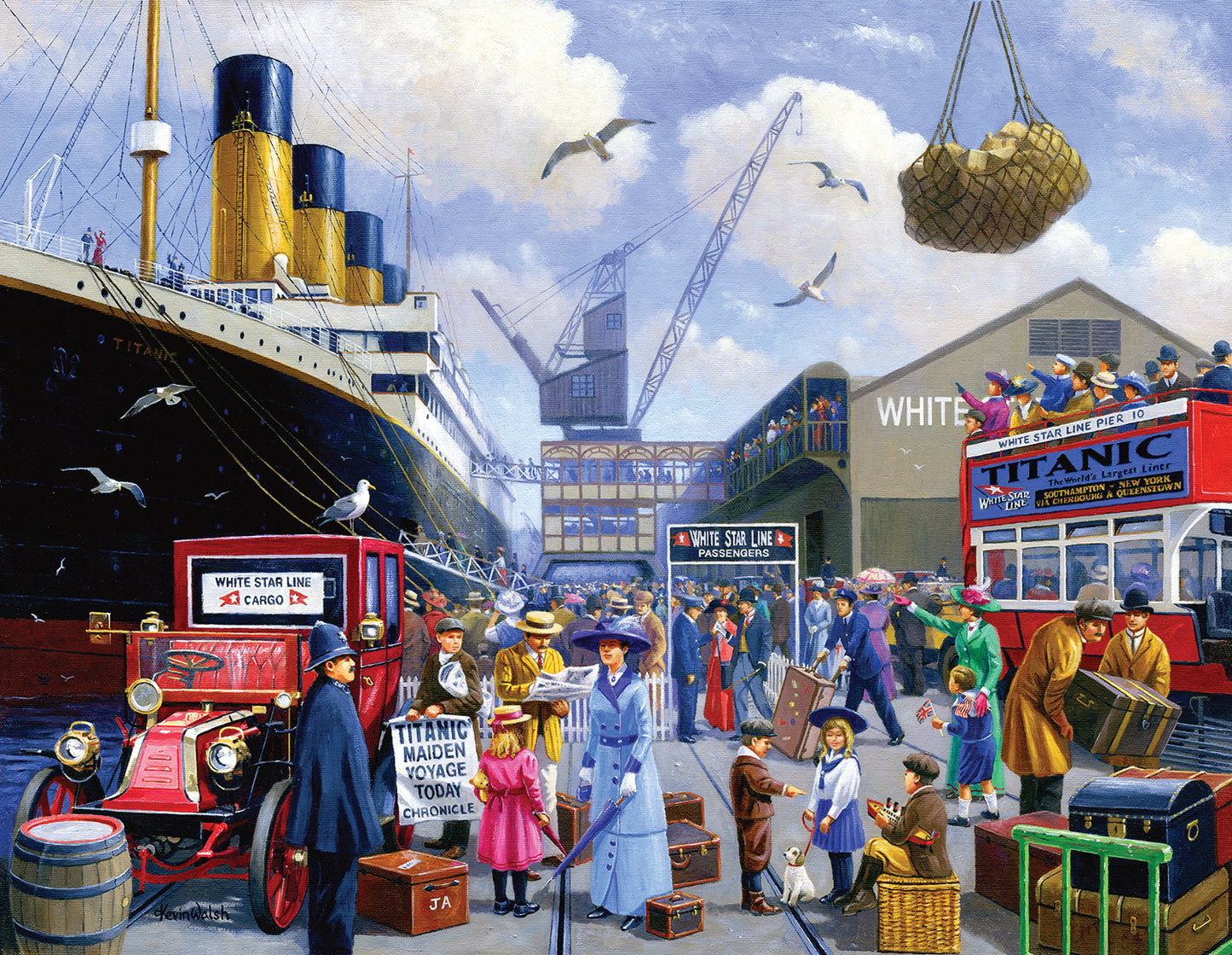 The Titanic - 1000 Large Piece Jigsaw Puzzle