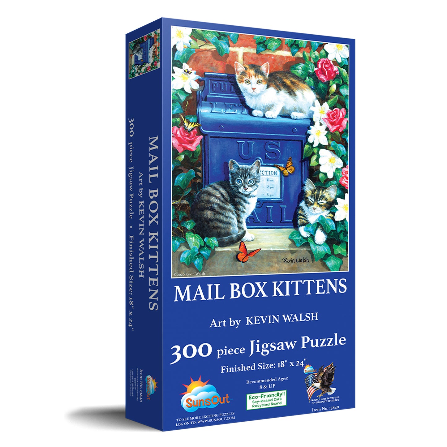 Mail Box Kittens 300 - 300 Piece Jigsaw Puzzle