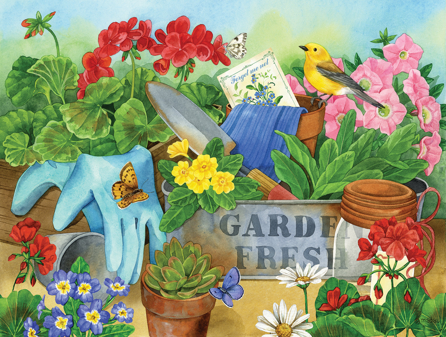 SunsOut - Gardener's Table - 500 Piece Jigsaw Puzzle