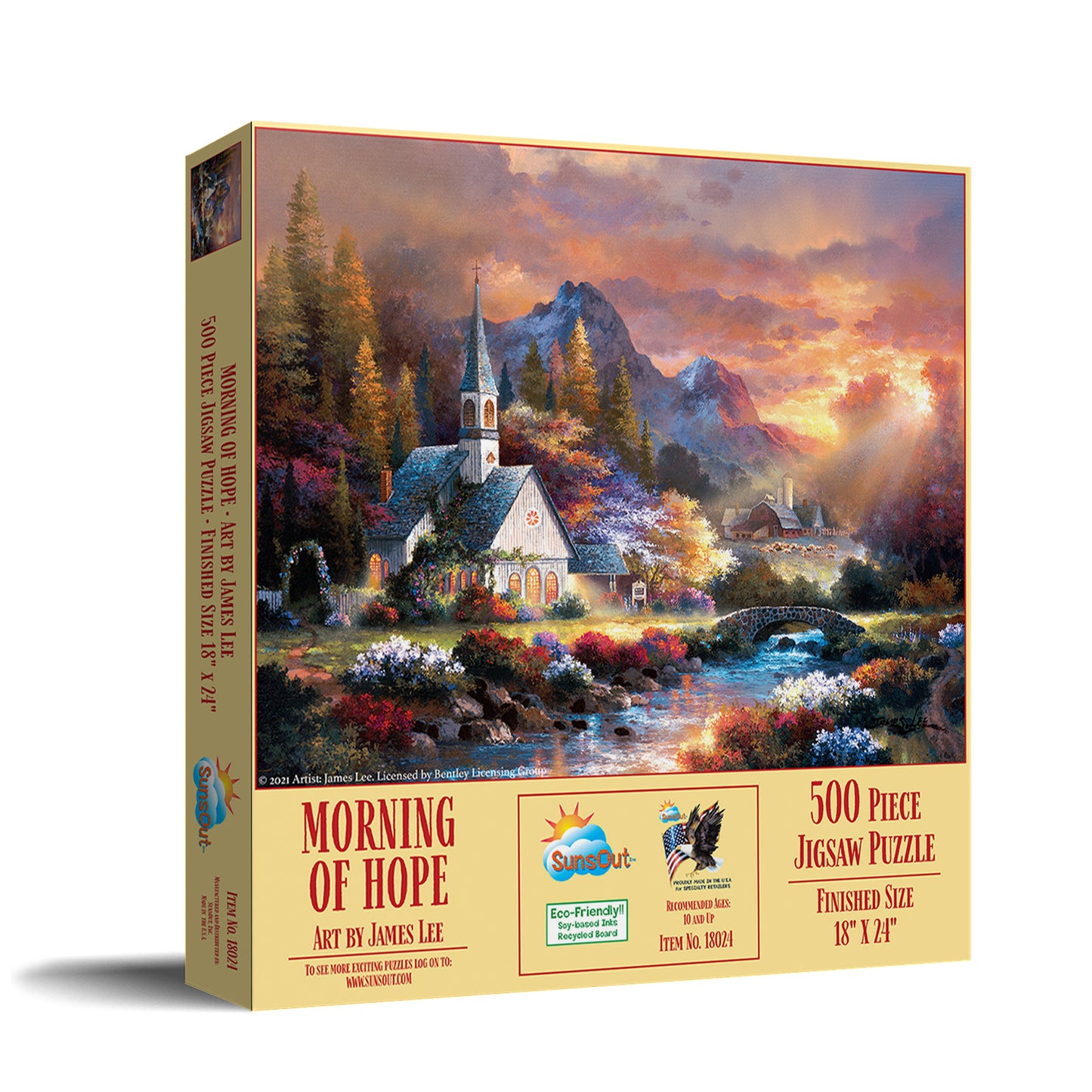 Morning of Hope 500 pc - 500 Piece Jigsaw Puzzle