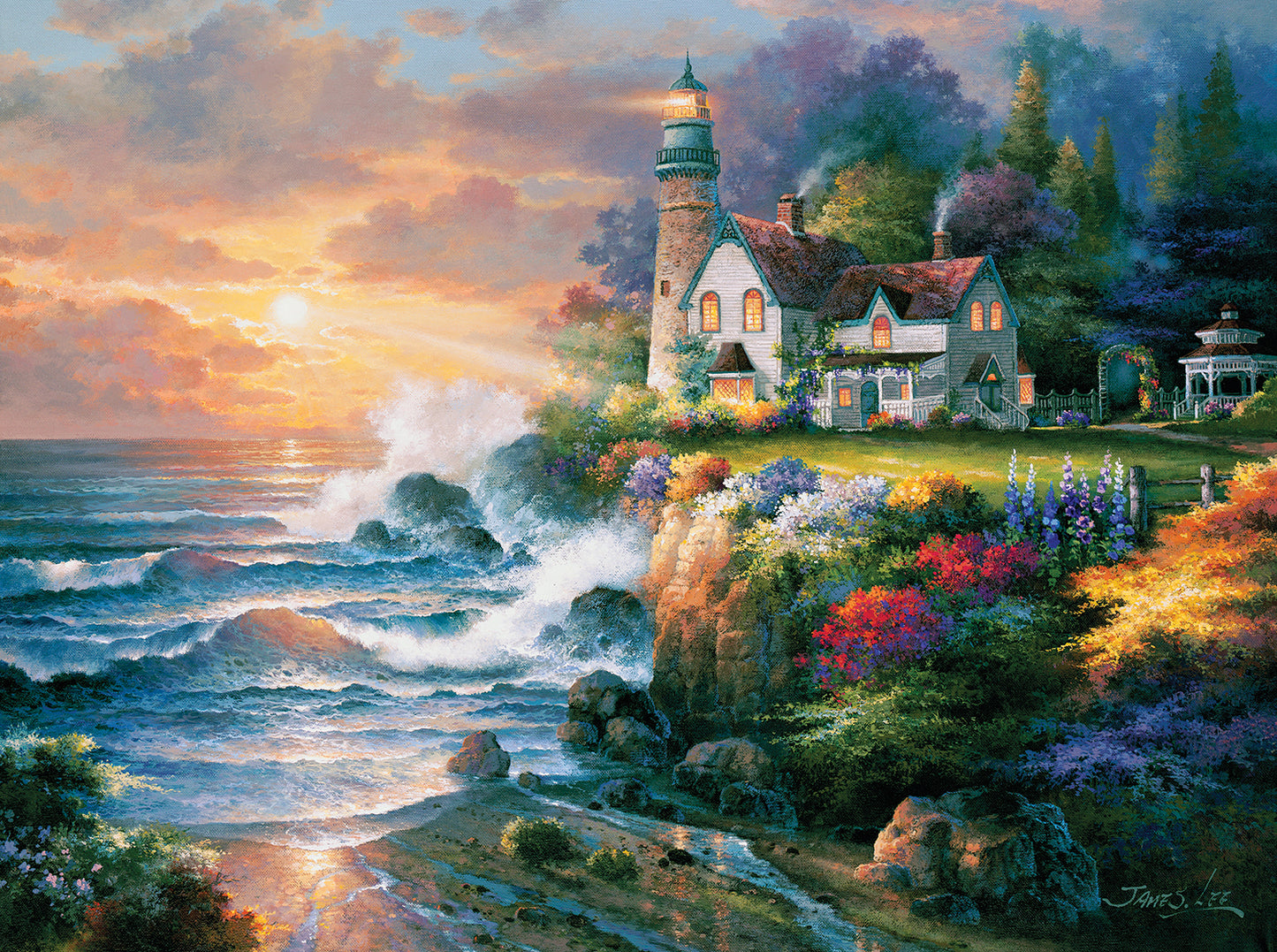 Twilight Beacon - 1000 Piece Jigsaw Puzzle