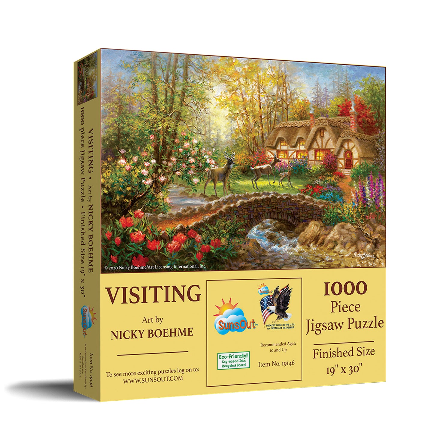 Visiting - 1000 Piece Jigsaw Puzzle