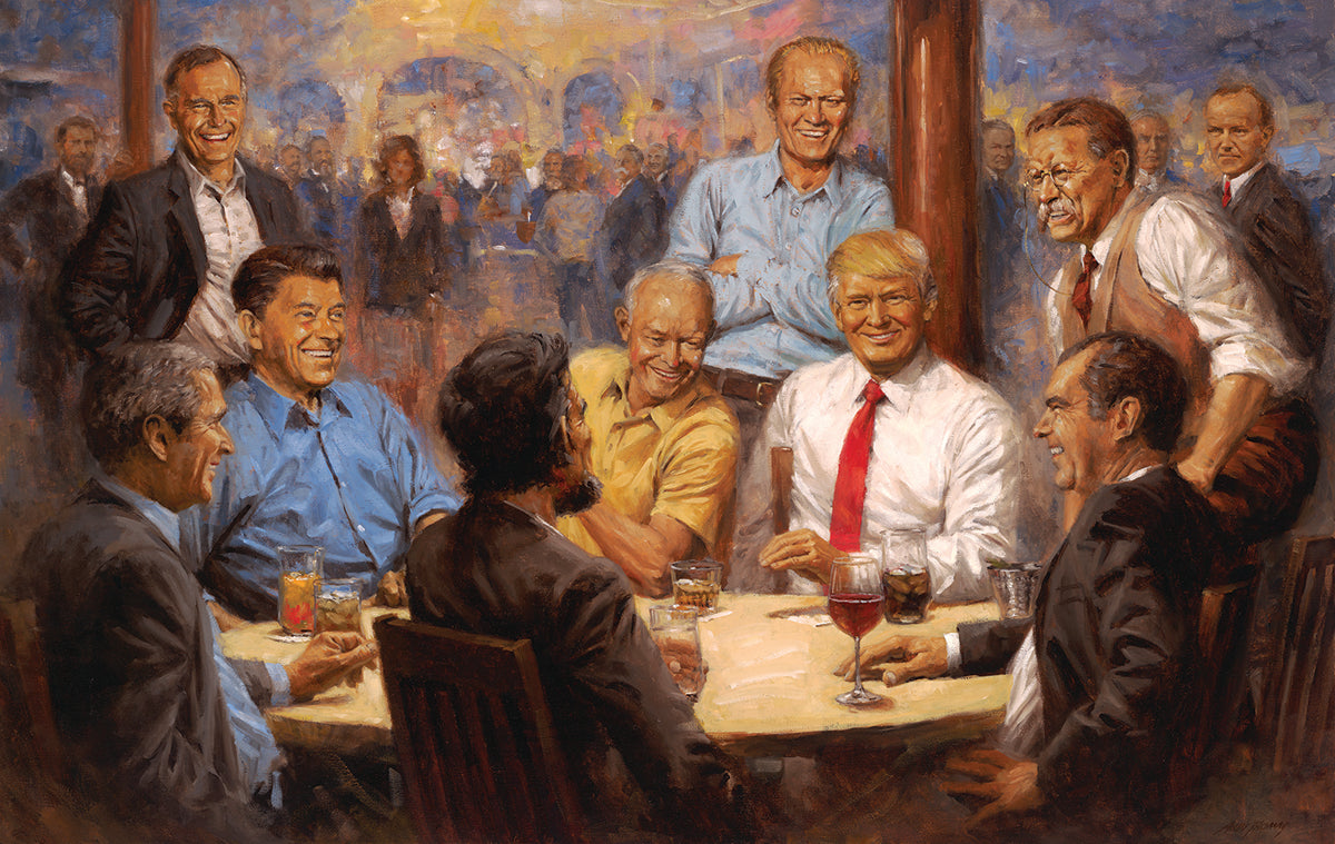 The Republican Club - 550 Piece Jigsaw Puzzle
