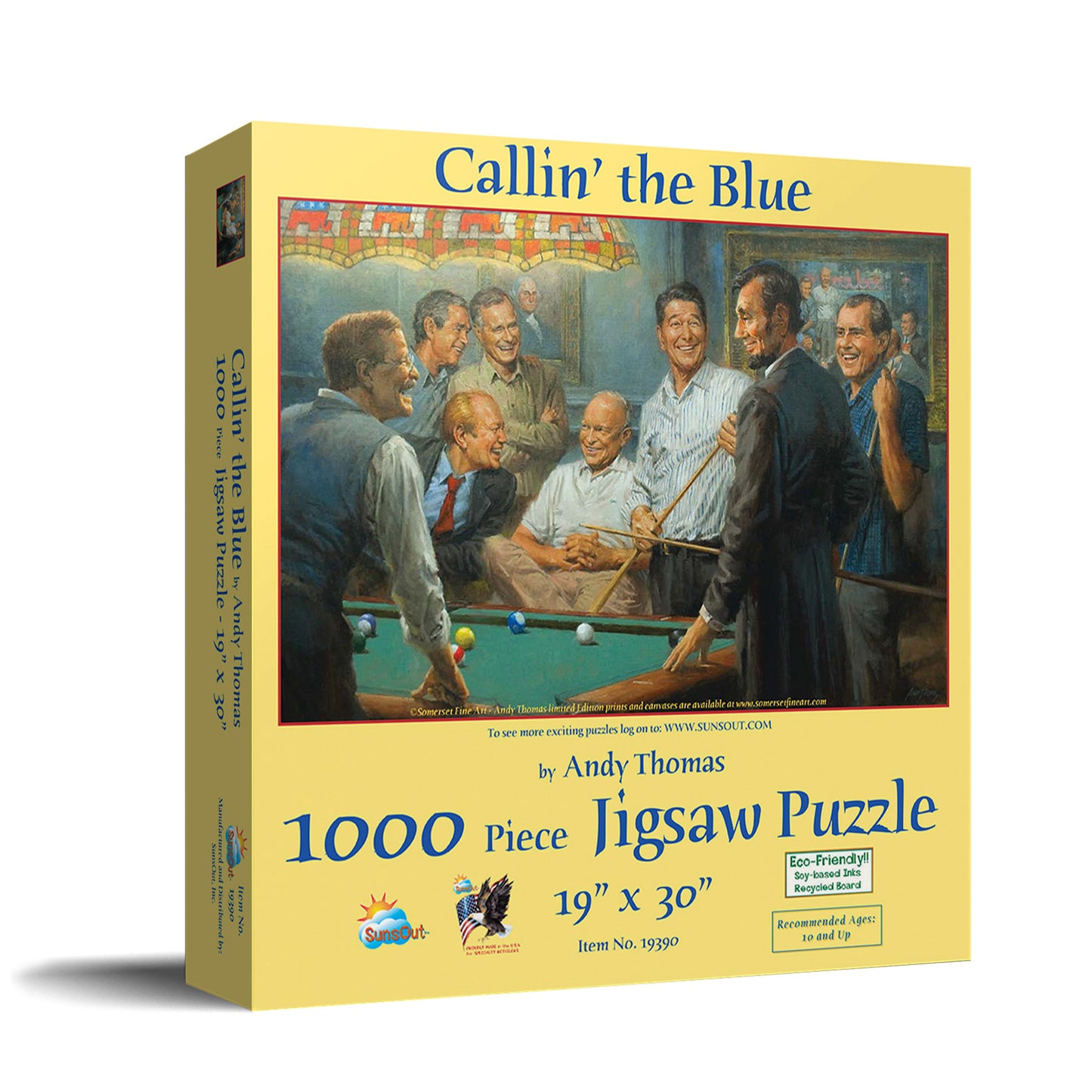 Callin' the Blue (16) - 1000 Piece Jigsaw Puzzle