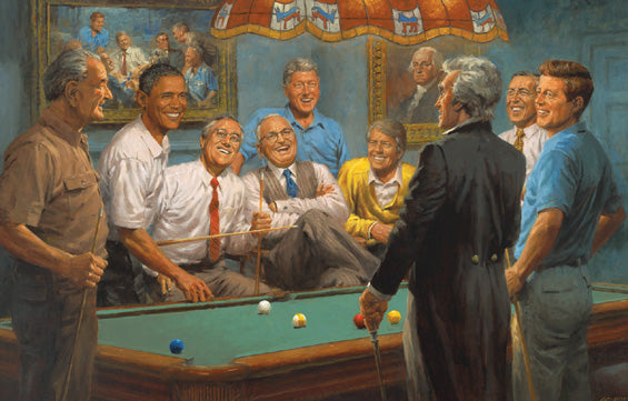 Callin' the Red - 1000 Piece Jigsaw Puzzle