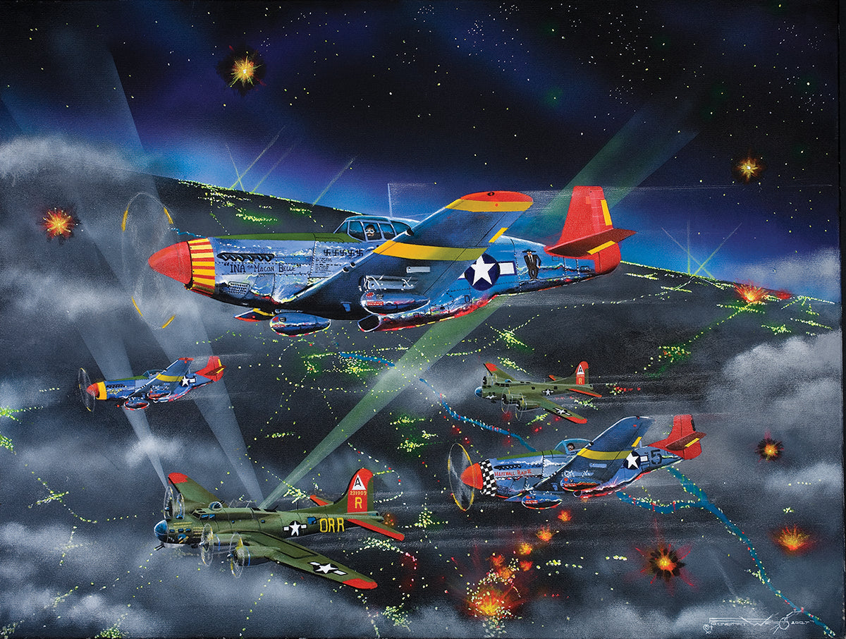 Night Fighters-The Tuskegee Airmen (16) - 500 Piece Jigsaw Puzzle