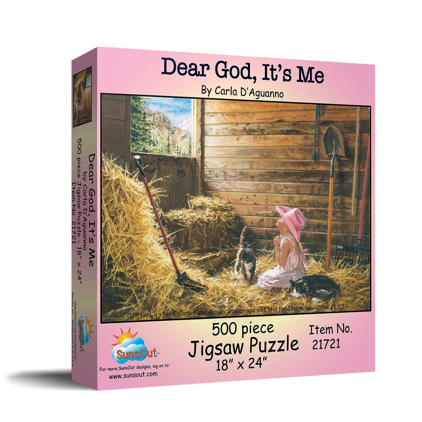 Dear God It's Me - 500 Piece Jigsaw Puzzle