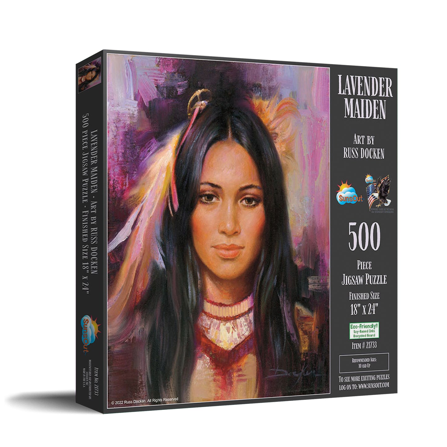 Lavender Maiden - 500 Piece Jigsaw Puzzle