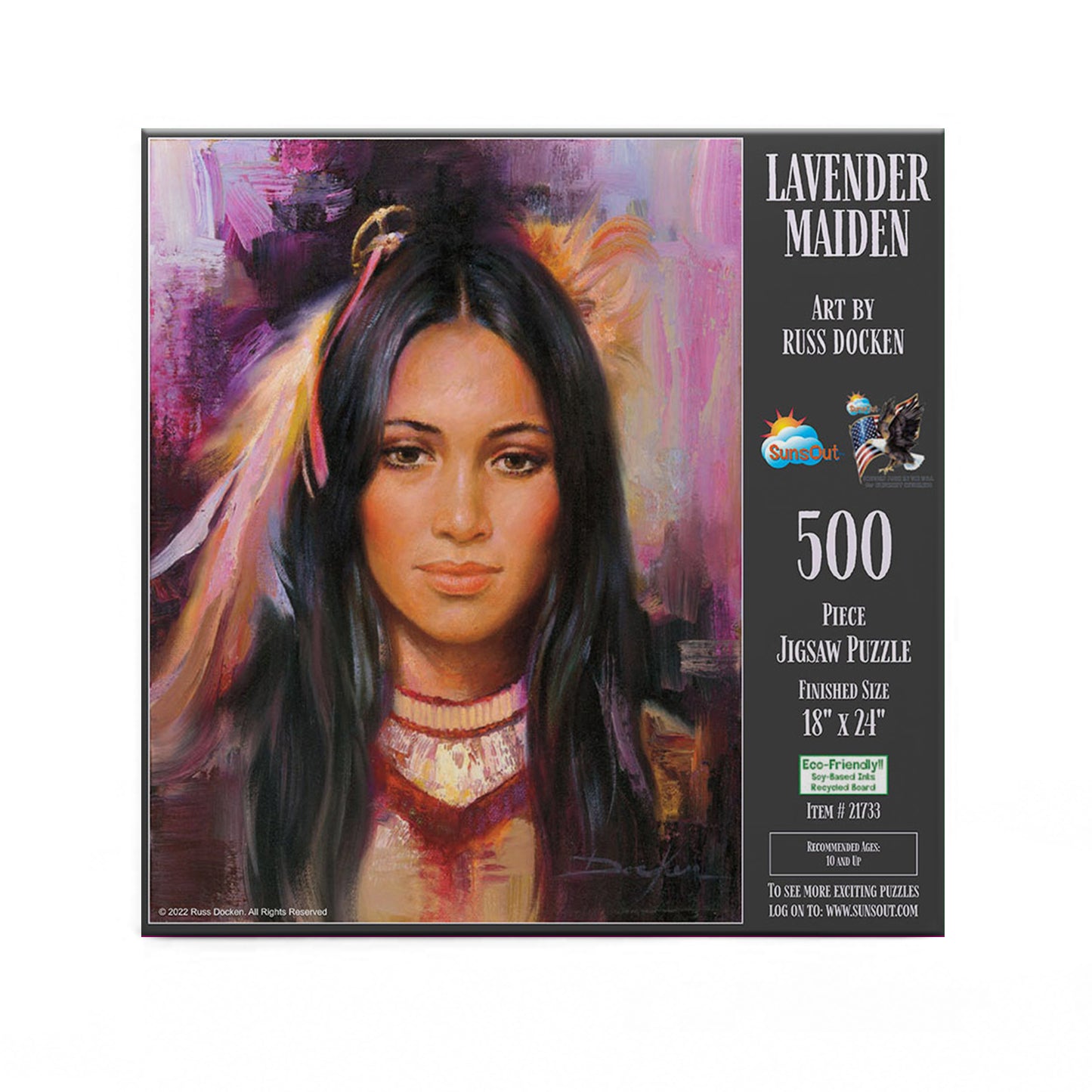 Lavender Maiden - 500 Piece Jigsaw Puzzle