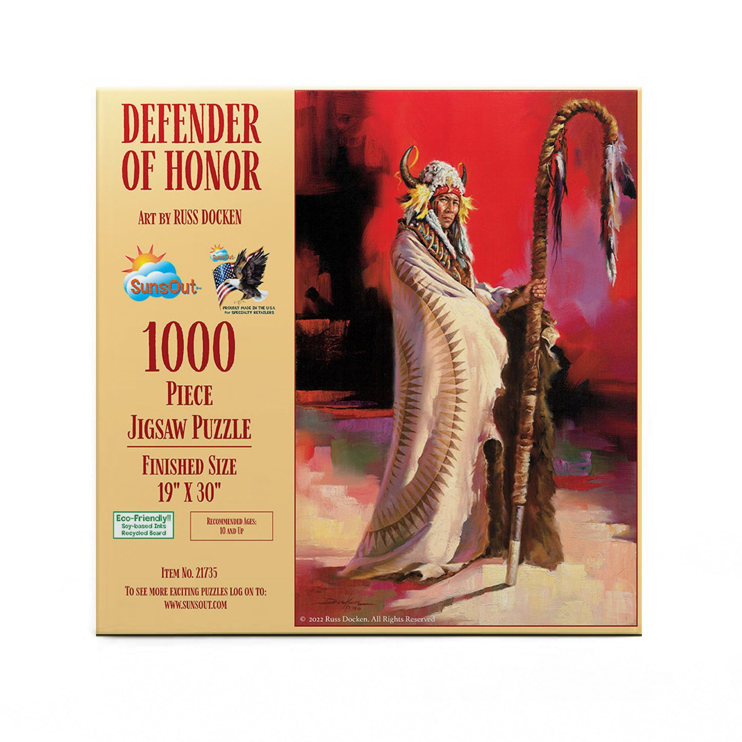Defender of Honor - 1000 Piece Jigsaw Puzzle
