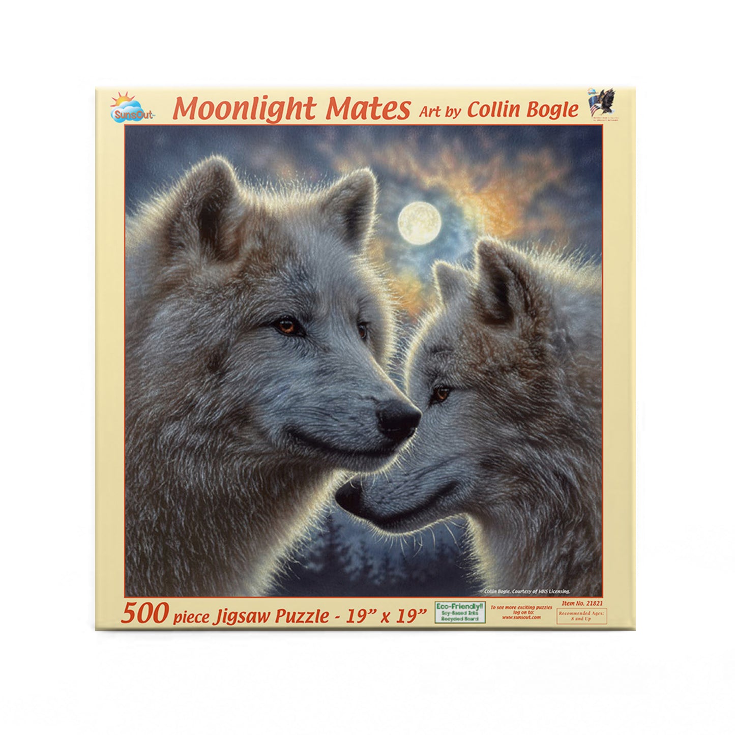 Moonlight Mates - 500 Piece Jigsaw Puzzle