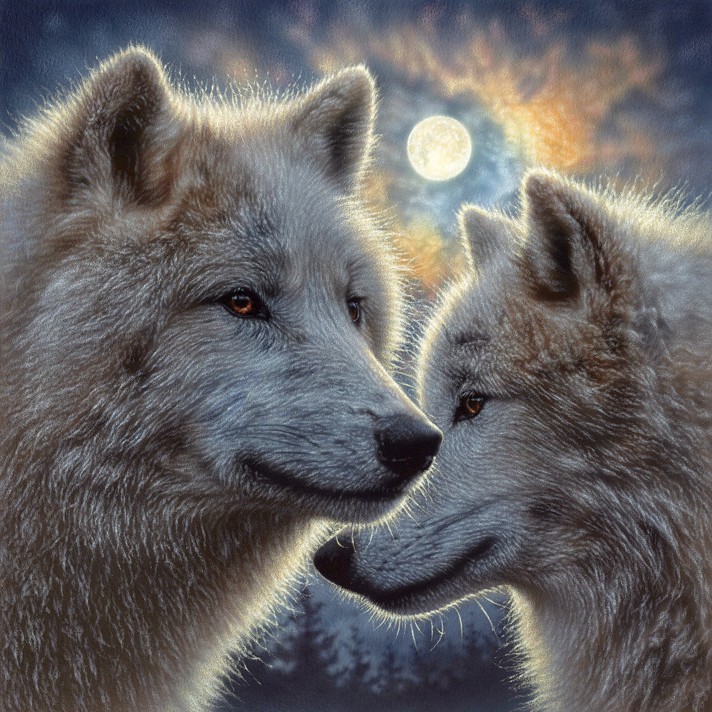 Moonlight Mates - 500 Piece Jigsaw Puzzle