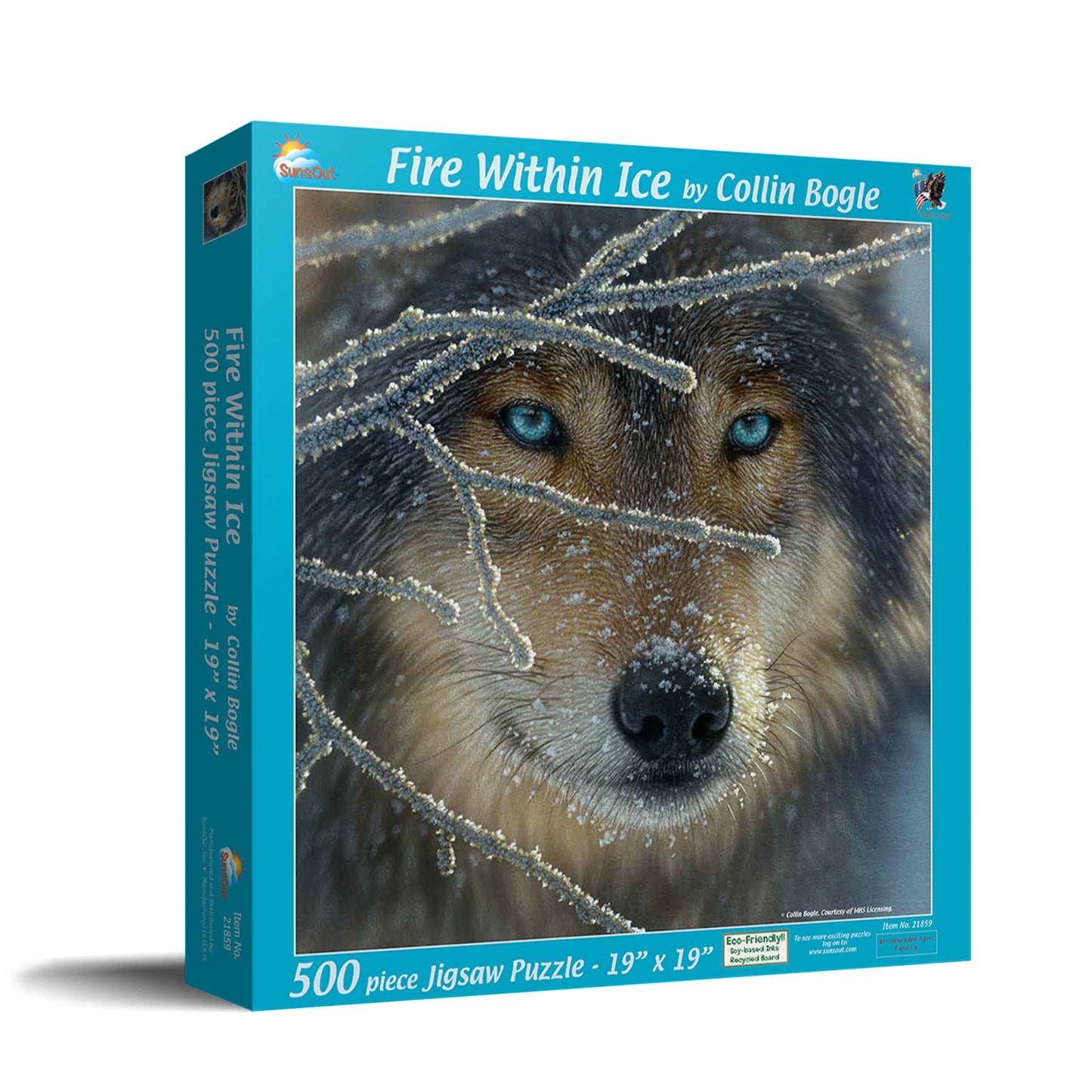 Fire Within Ice(16) - 500 Piece Jigsaw Puzzle