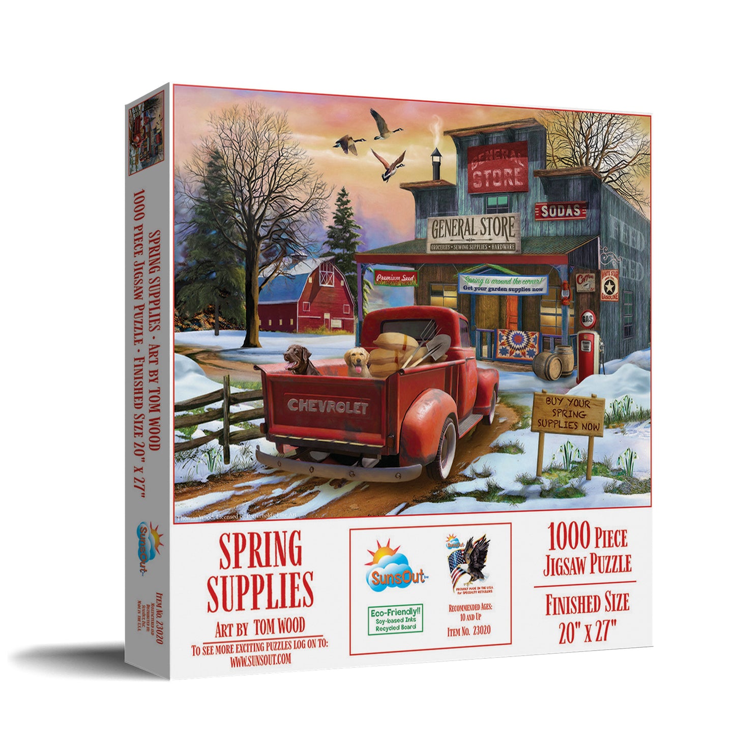 Spring Supplies - 1000 Piece Jigsaw Puzzle