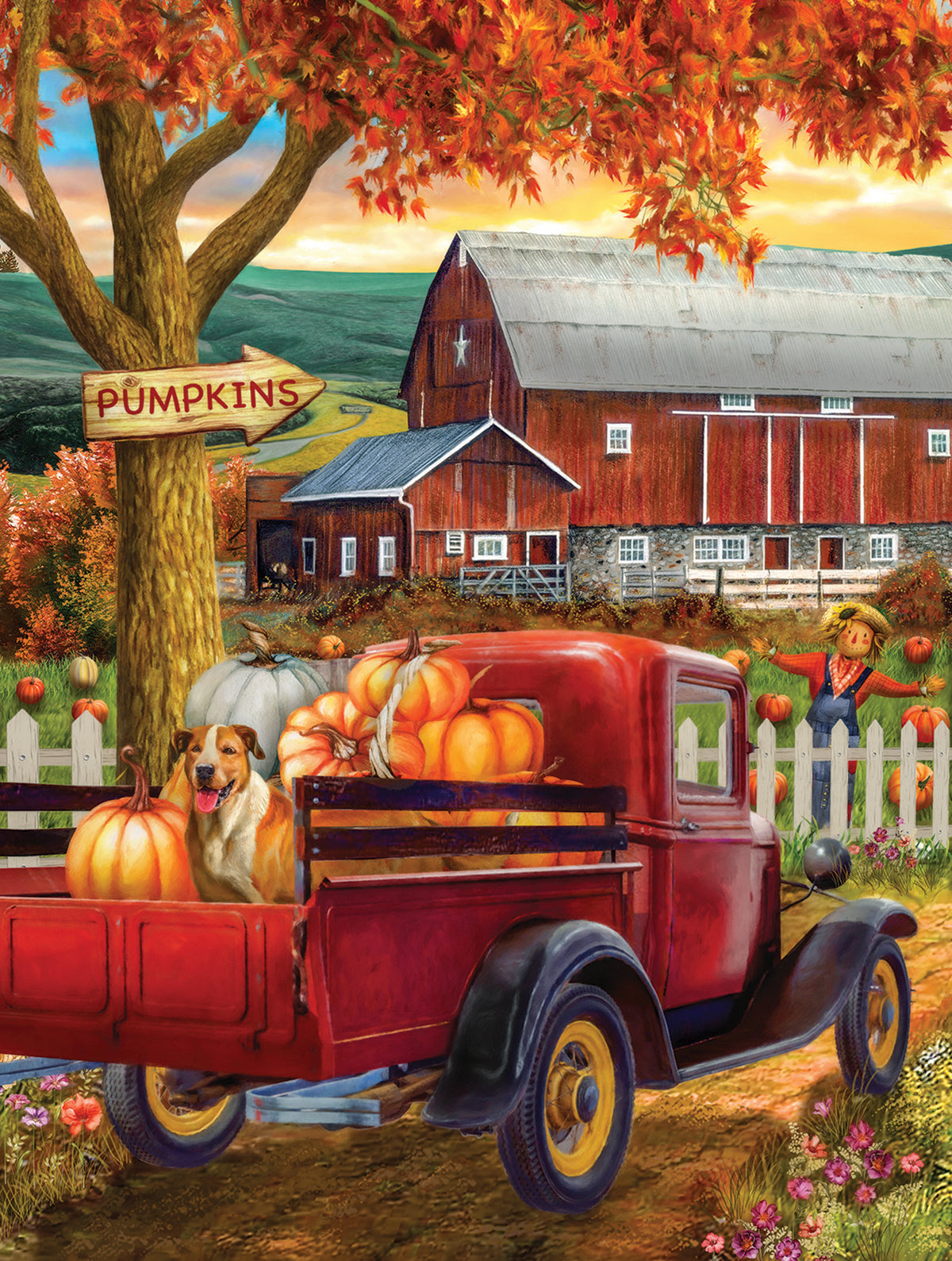 Pumpkin Season - 500 Piece Jigsaw Puzzle