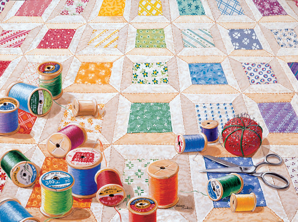 Spools (16) - 1000 Piece Jigsaw Puzzle