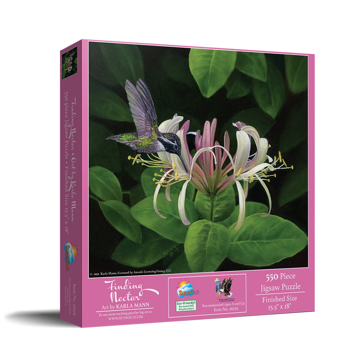 Finding Nectar - 550 Piece Jigsaw Puzzle