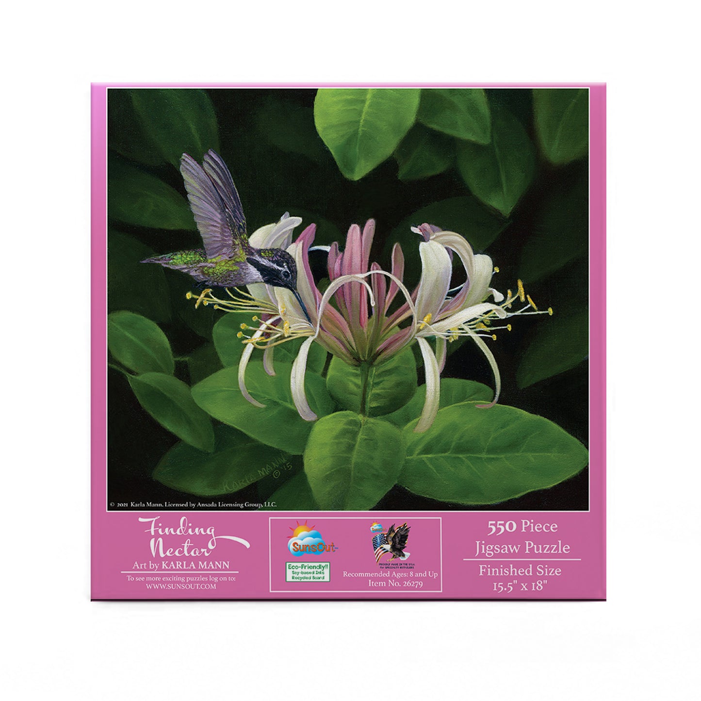 Finding Nectar - 550 Piece Jigsaw Puzzle