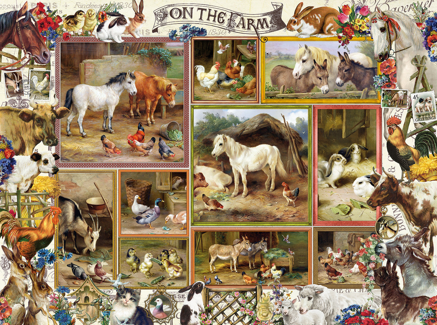 On the Farm - 300 Piece Jigsaw Puzzle