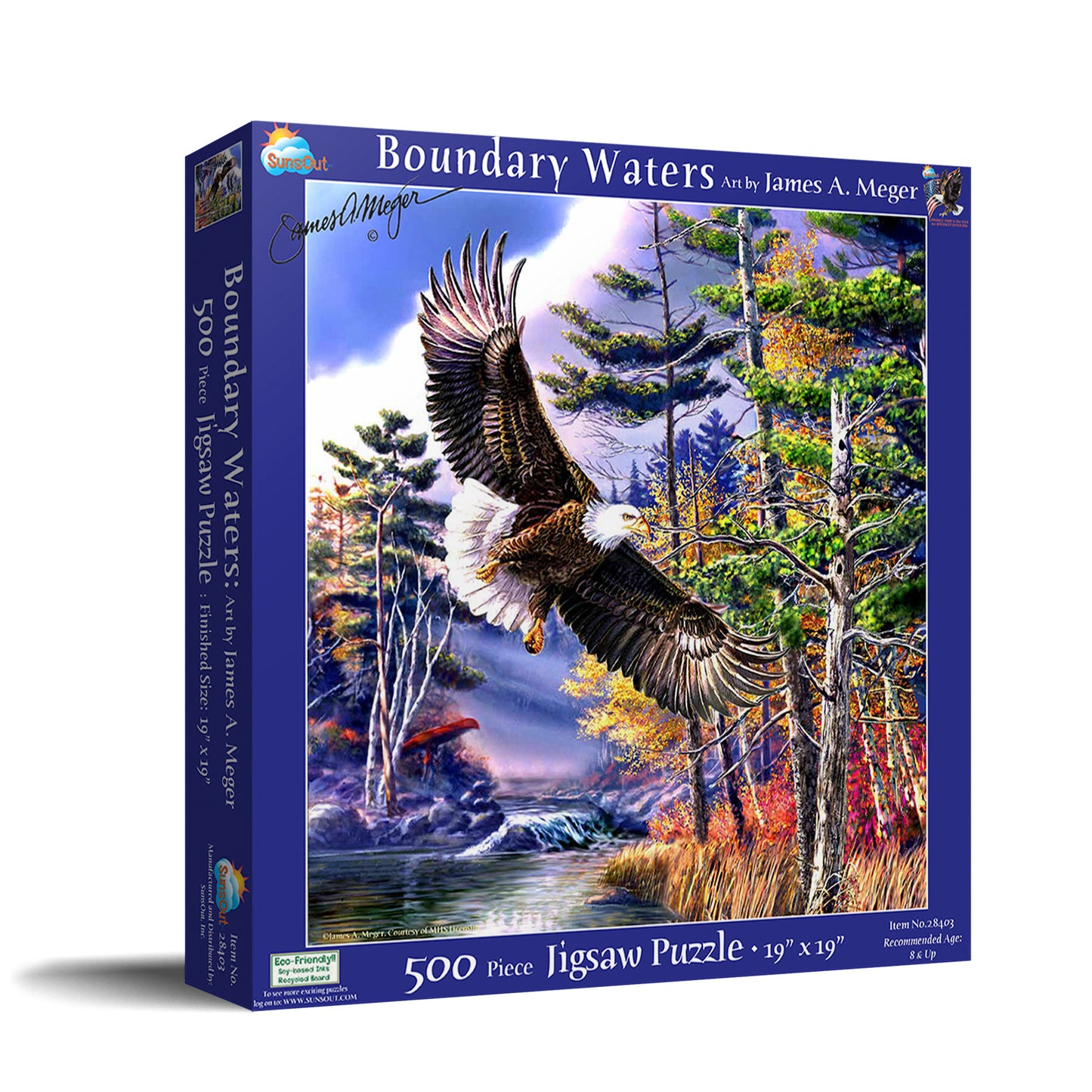 Boundary Waters - 500 Piece Jigsaw Puzzle