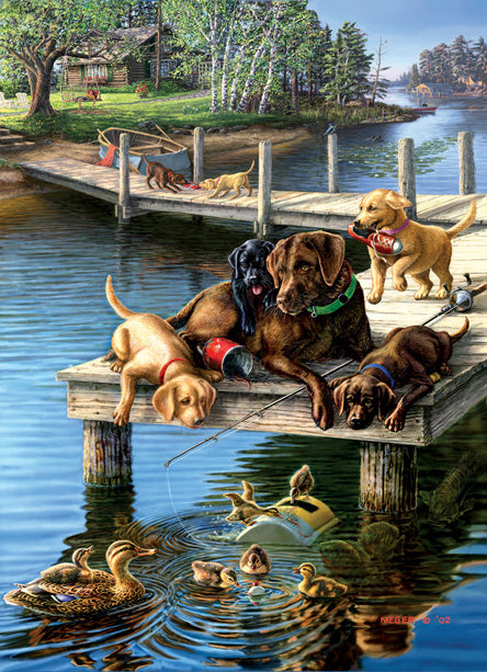 Summer School (16) - 500 Large Piece Jigsaw Puzzle