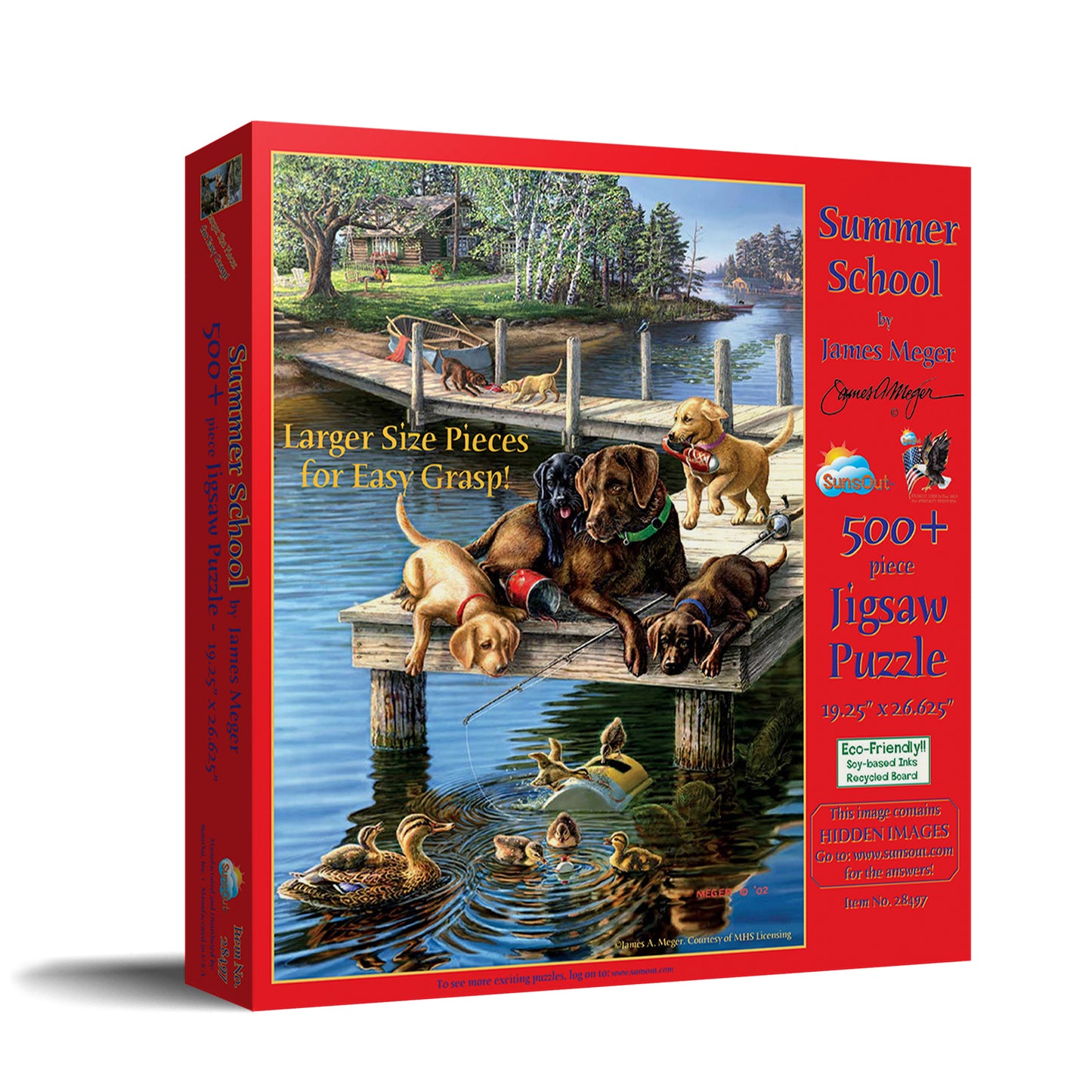 Summer School (16) - 500 Large Piece Jigsaw Puzzle