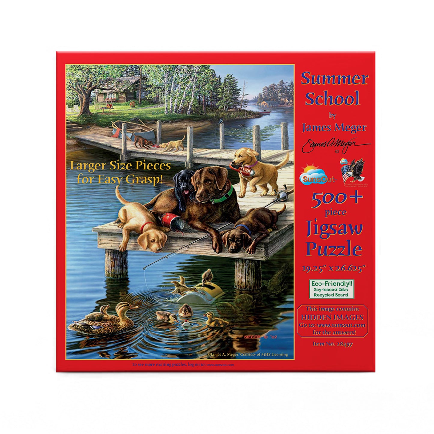 Summer School (16) - 500 Large Piece Jigsaw Puzzle