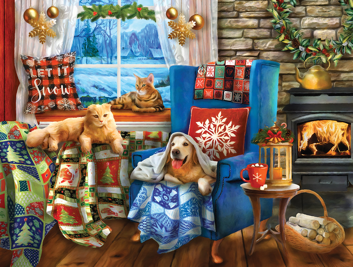 Nice and Cozy - 500 Piece Jigsaw Puzzle