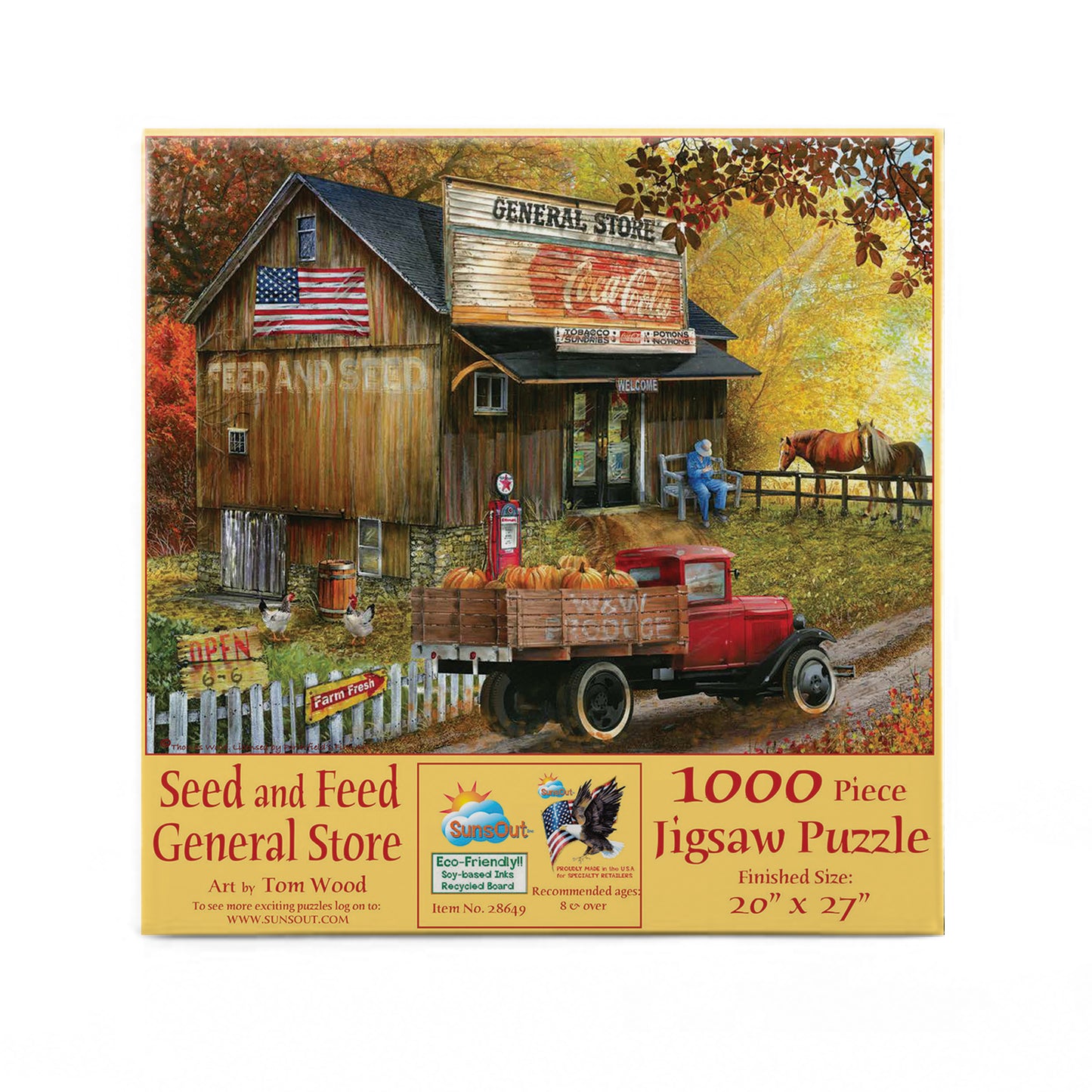 Feed and Seed General Store - 1000 Piece Jigsaw Puzzle