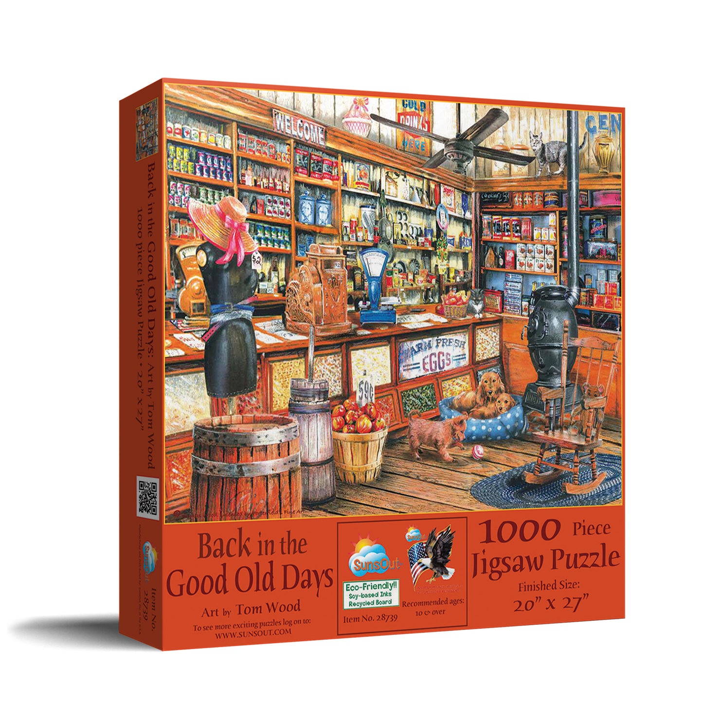 Back in the Good Old Days - 1000 Piece Jigsaw Puzzle