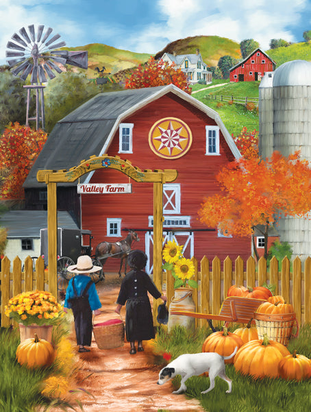 Valley Farm - 500 Piece Jigsaw Puzzle