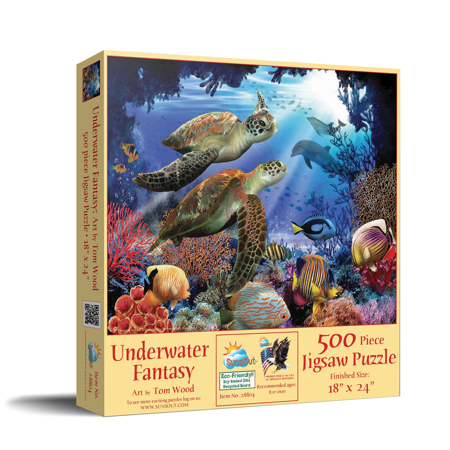 Underwater Fantasy - 500 Piece Jigsaw Puzzle
