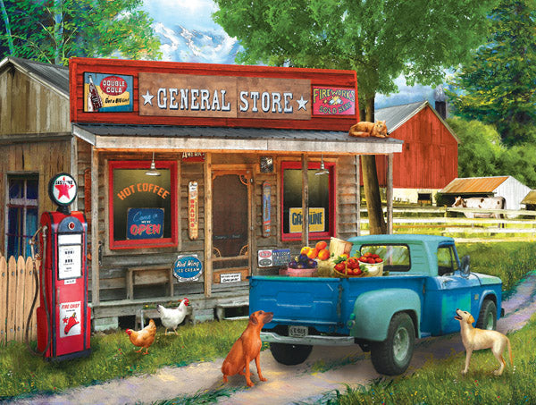 A Stop at the Store - 1000 Piece Jigsaw Puzzle