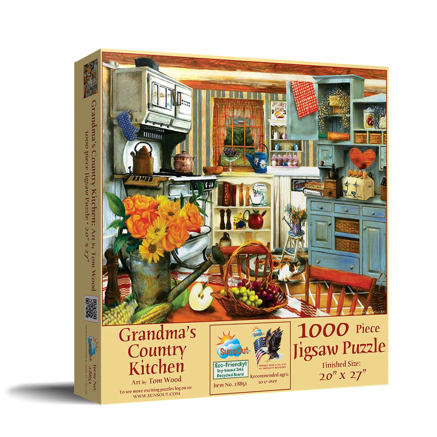 Grandma's Country Kitchen 1000 - 1000 Piece Jigsaw Puzzle
