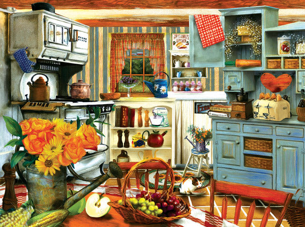 Grandma's Country Kitchen 1000 - 1000 Piece Jigsaw Puzzle