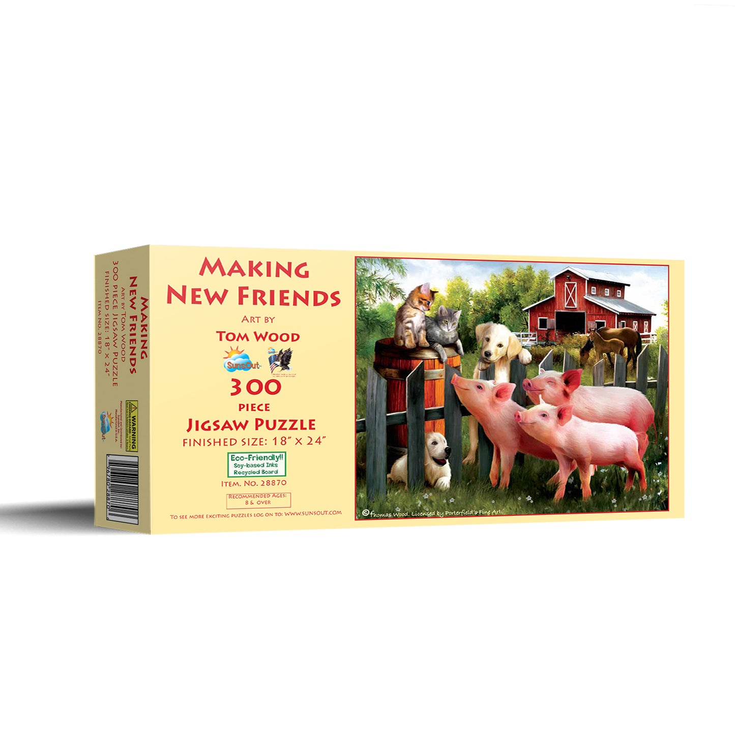 Making New Friends - 300 Piece Jigsaw Puzzle