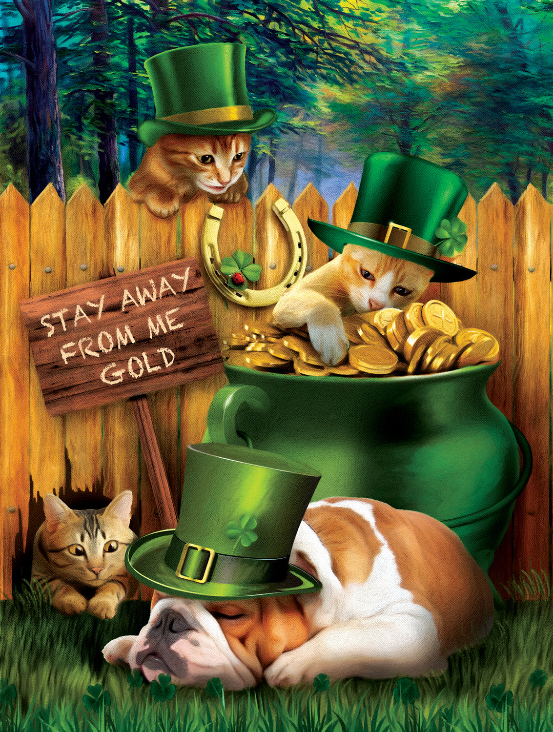 Stealin Me Gold - 300 Piece Jigsaw Puzzle