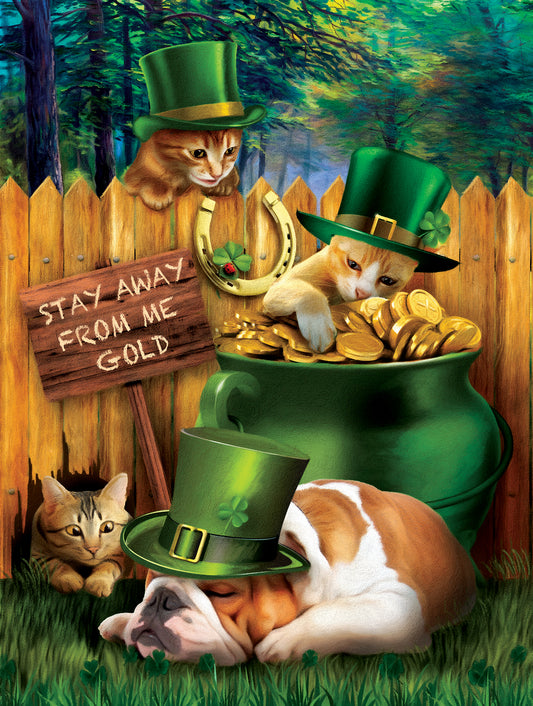 Stealin Me Gold - 300 Piece Jigsaw Puzzle