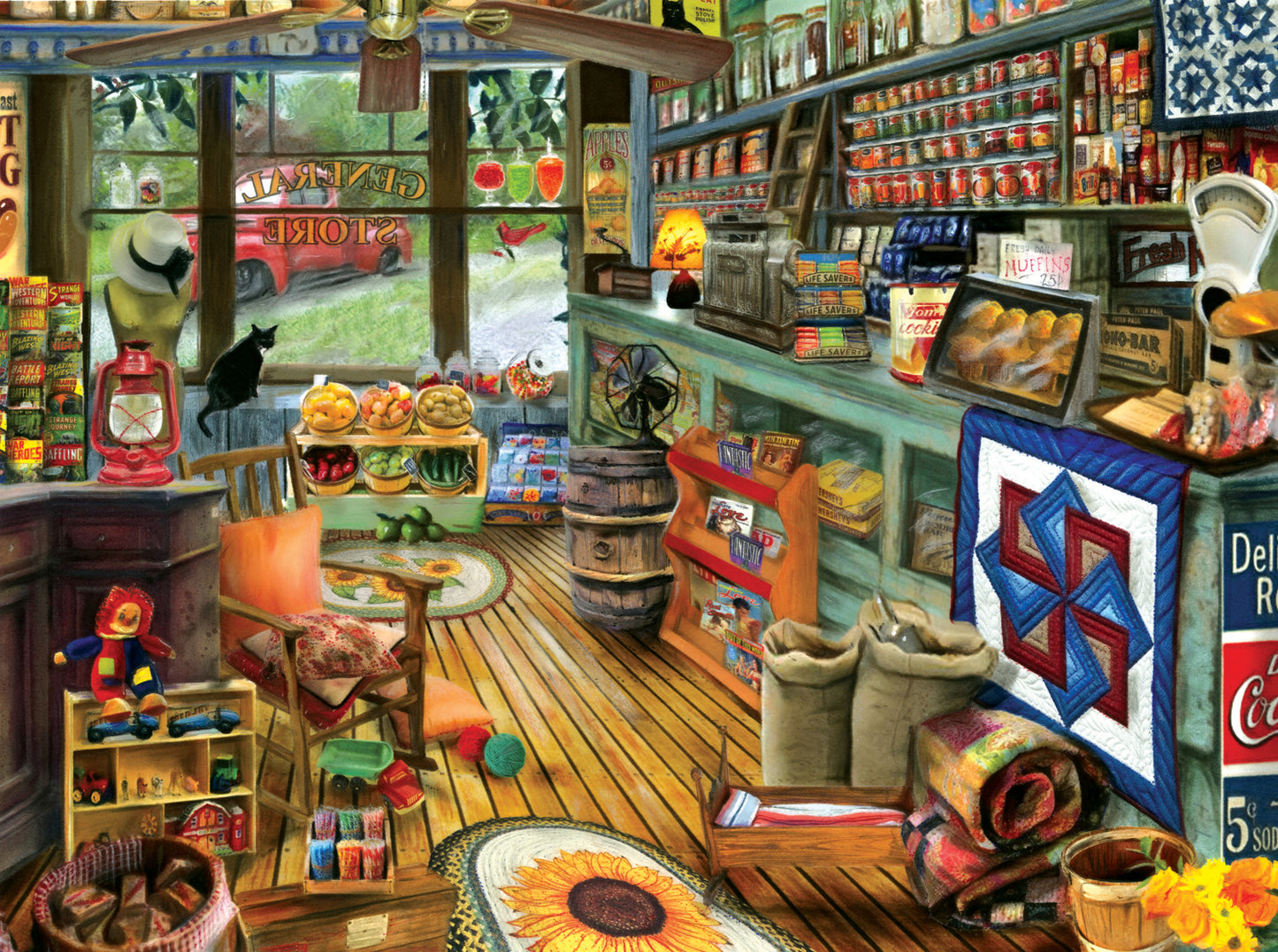 Shopping Day - 1000 Piece Jigsaw Puzzle