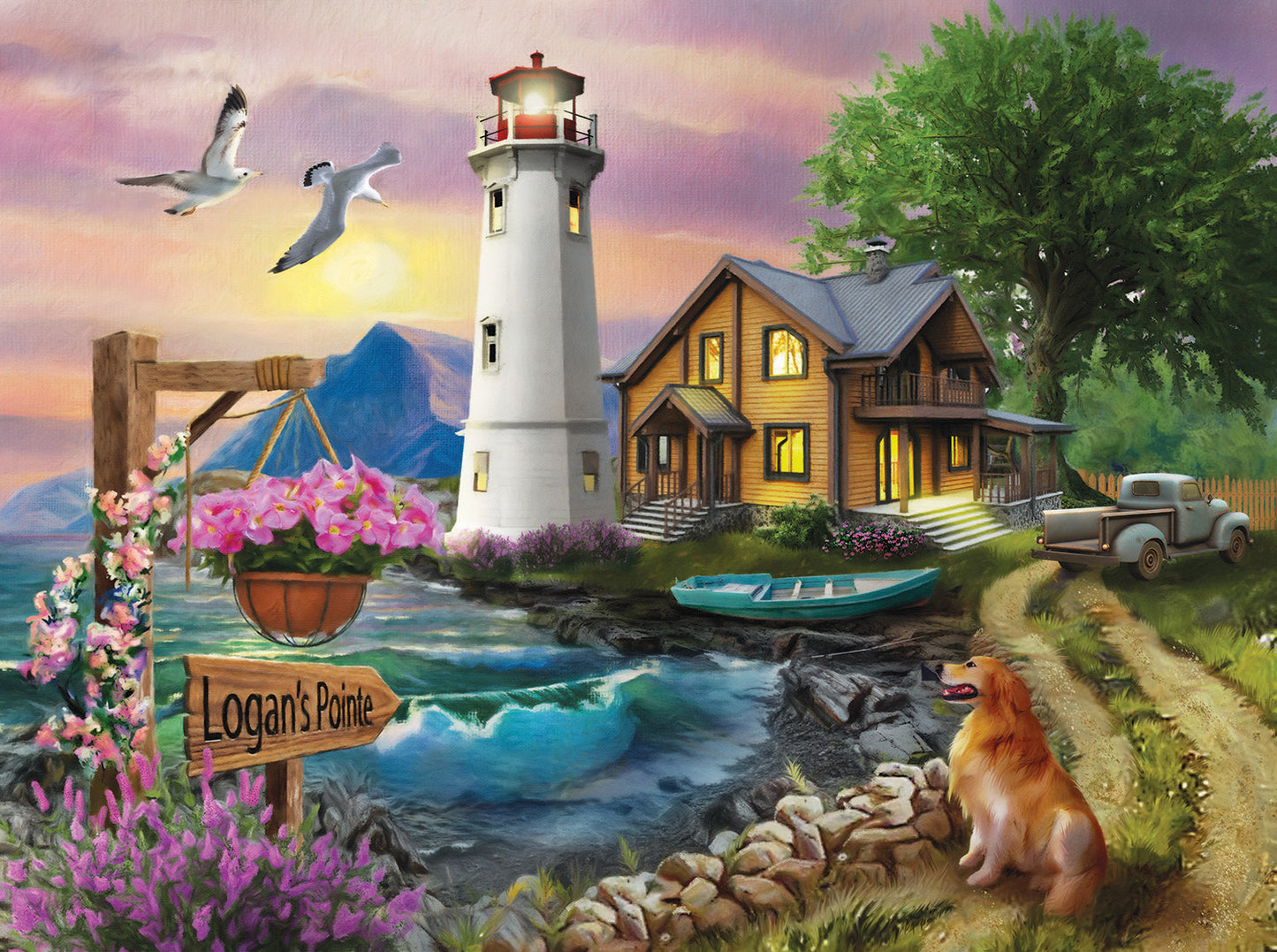 Logan's Pointe - 1000 Piece Jigsaw Puzzle