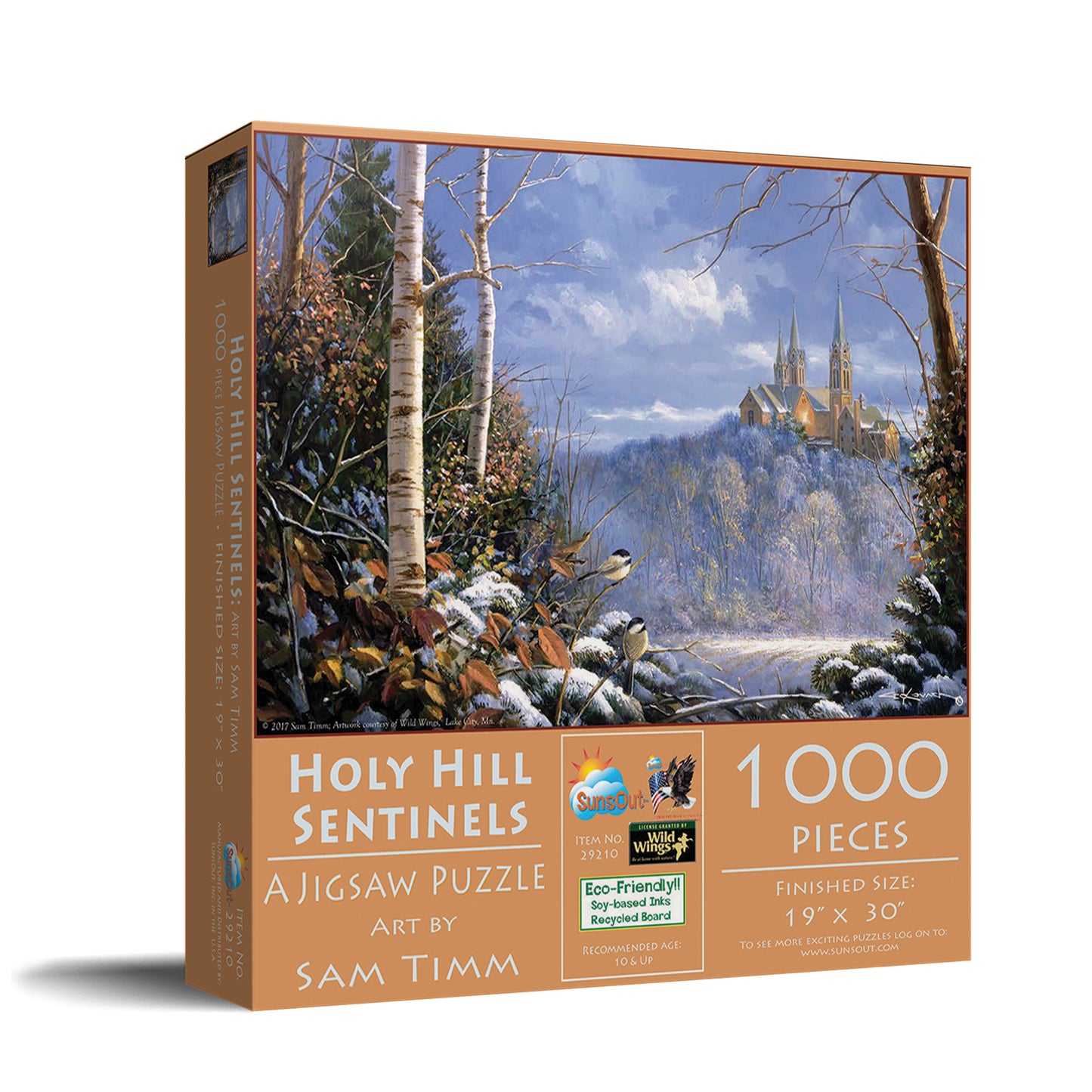 Holy Hill Sentinels - 1000 Piece Jigsaw Puzzle