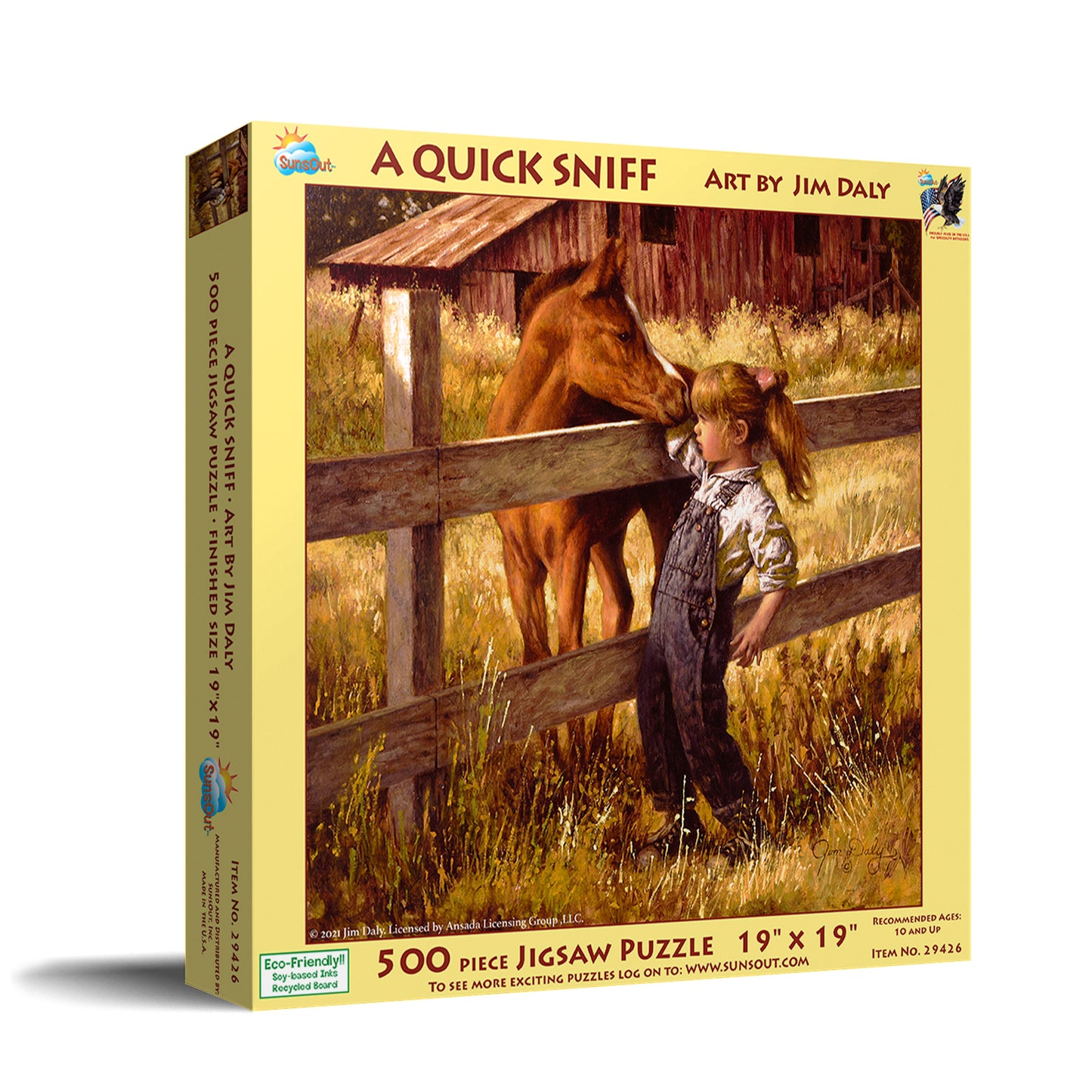 A Quick Sniff - 500 Piece Jigsaw Puzzle