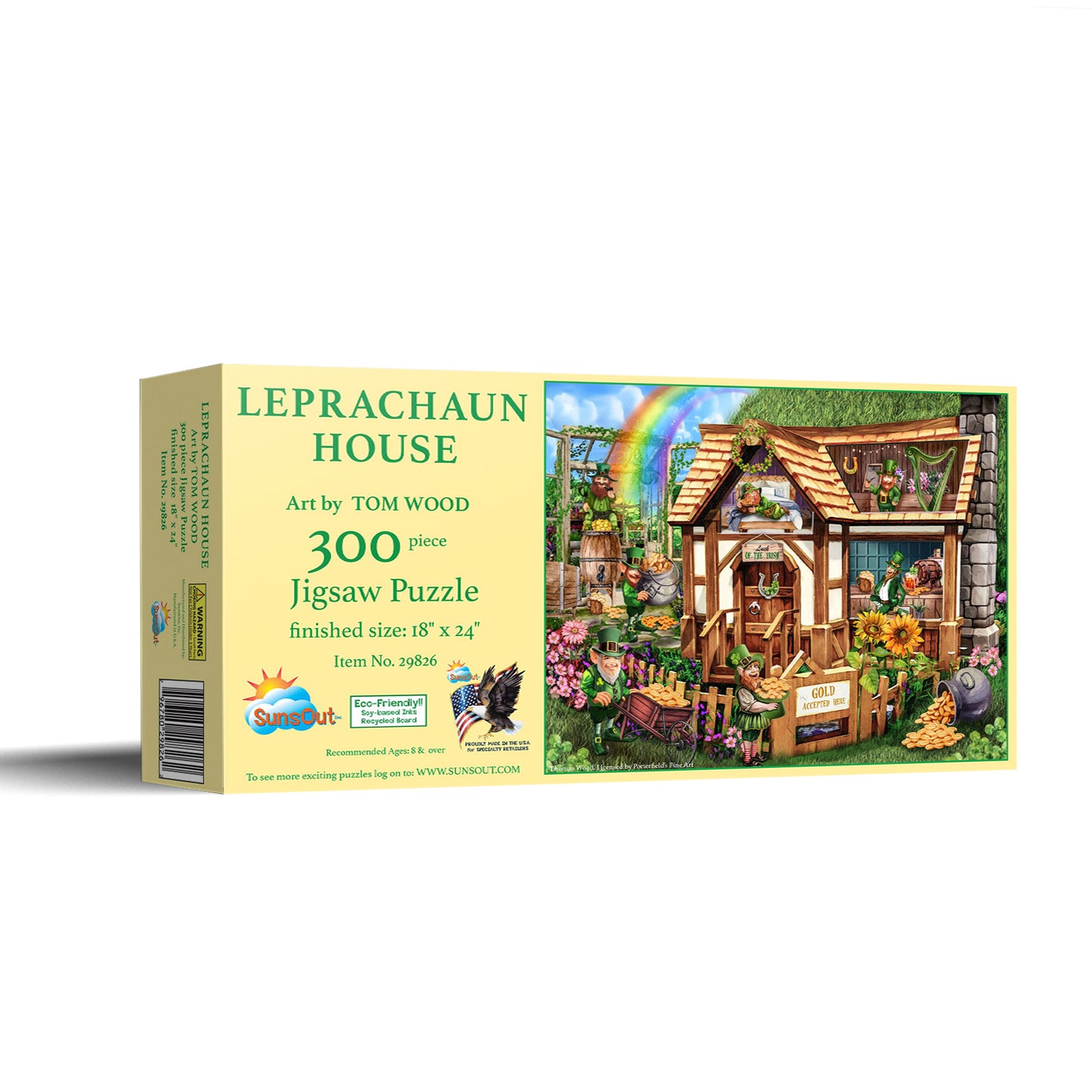 Leprachaun House - 300 Piece Jigsaw Puzzle