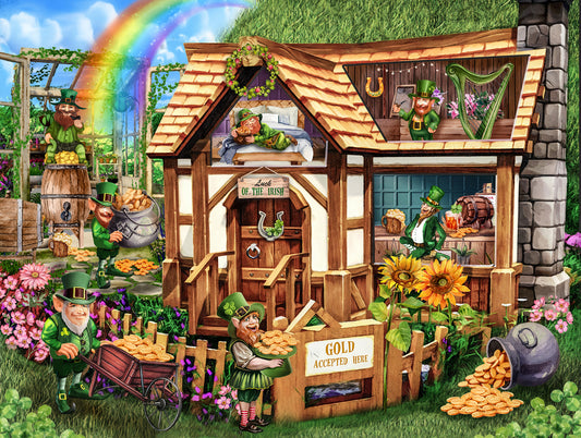 Leprachaun House - 300 Piece Jigsaw Puzzle