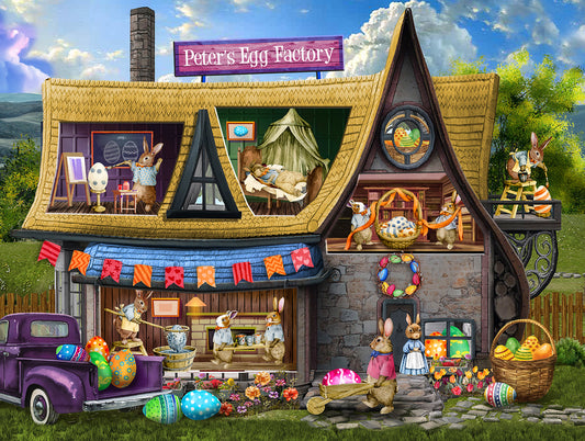 Peter's Egg Factory - 300 Piece Jigsaw Puzzle