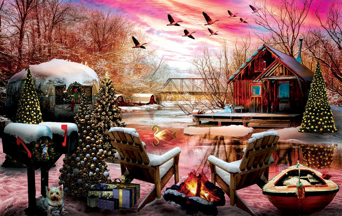 Holiday Camping - 550 Piece Jigsaw Puzzle